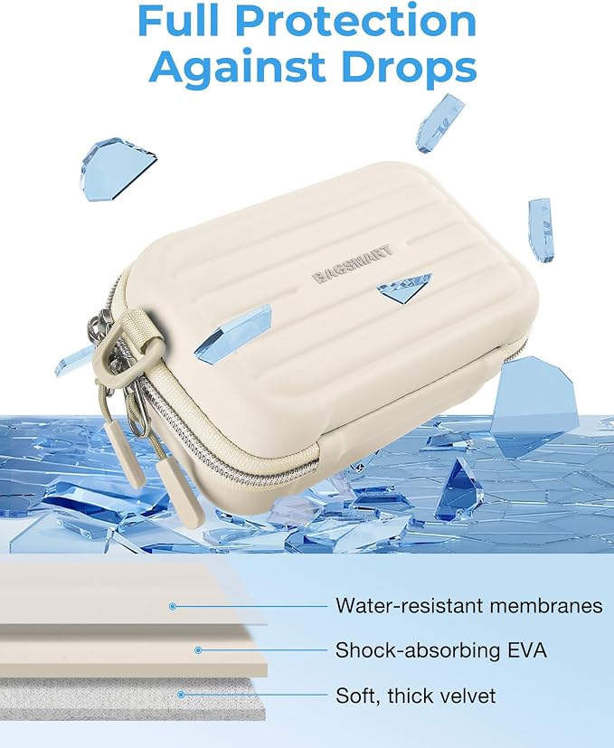 BAGSMART Digital Camera Case, Protective & Waterproof Small Camera Case - Image 3