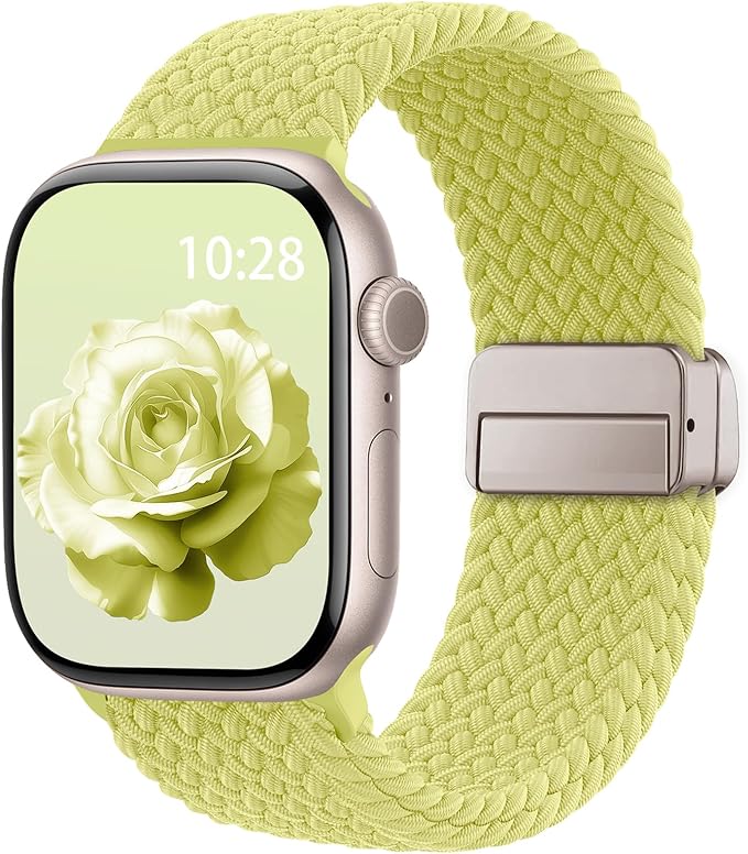 Braided Stretchy Band Compatible by HEARTBOOM