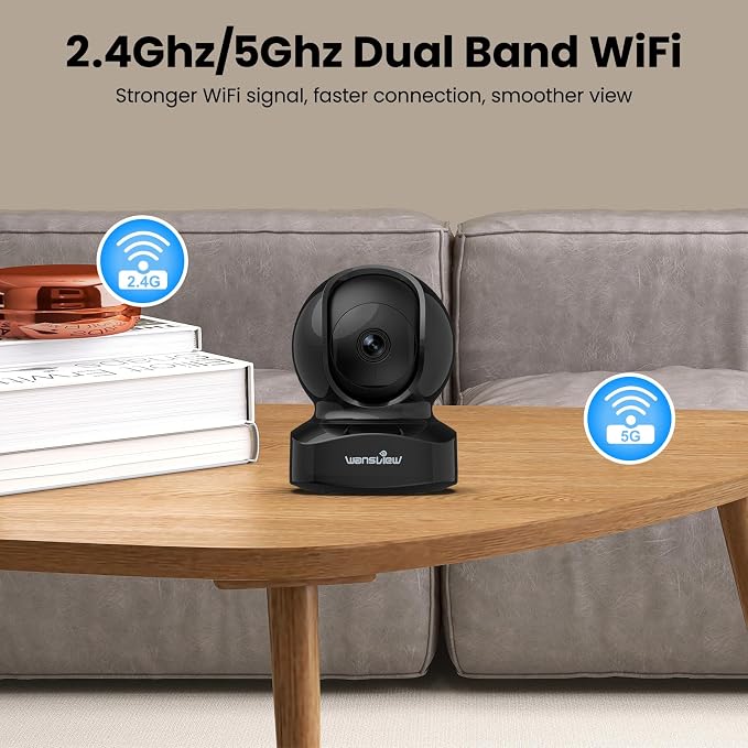 wansview Security Camera, IP Camera, WiFi Home Indoor Camera - Image 3