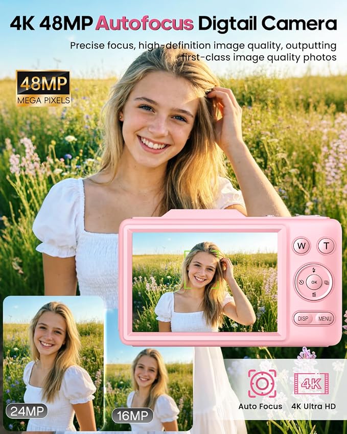 Digital Camera 4K Autofocus Vlogging Camera - Image 2