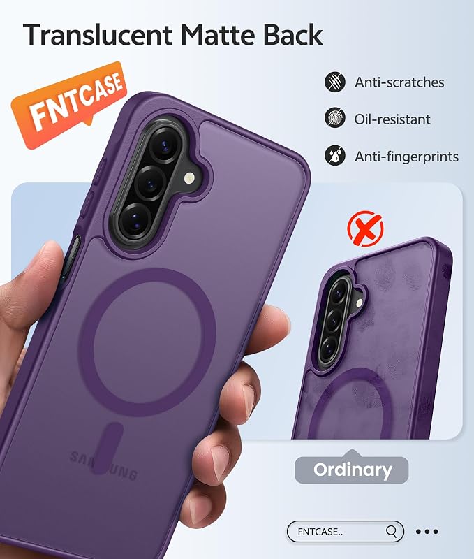 FNTASE for Galaxy A17/A16 5G Phone Case: for Samsung A17 Cases Matte - Image 6