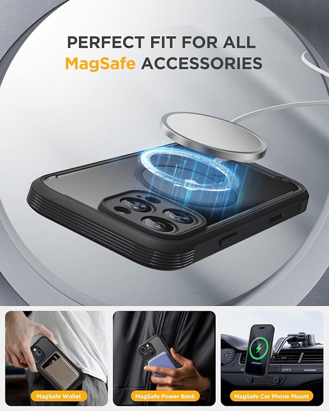 Miracase Magnetic for iPhone 16 Pro Max Case - Image 6