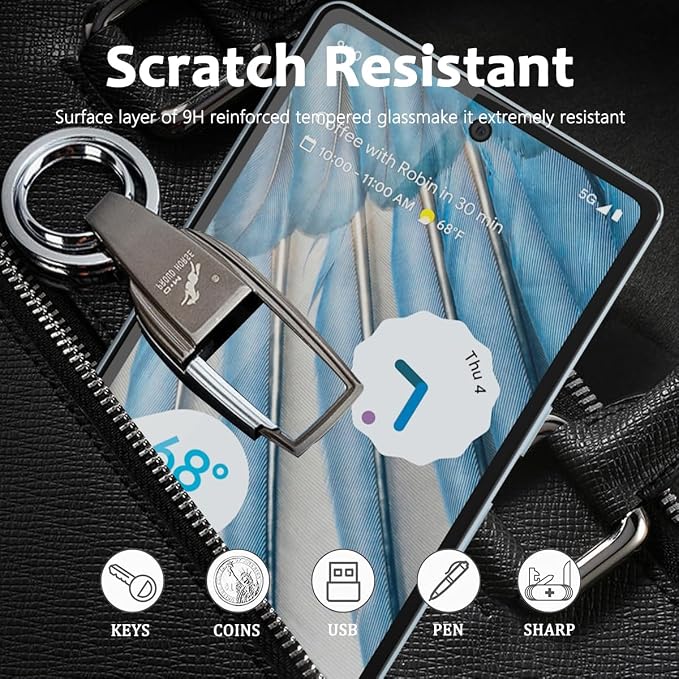1 Pack for Google Pixel 7a Privacy Screen Protector - Image 4