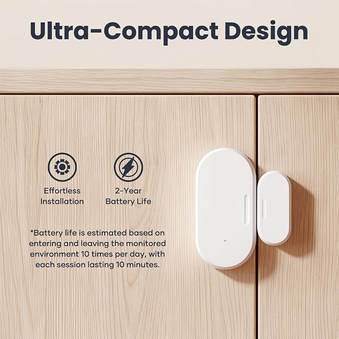 2 Pack Zigbee Door Sensor, Mini Smart Contact Sensors - Image 5