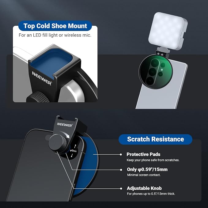 NEEWER 67mm Phone CPL Filter - Image 5