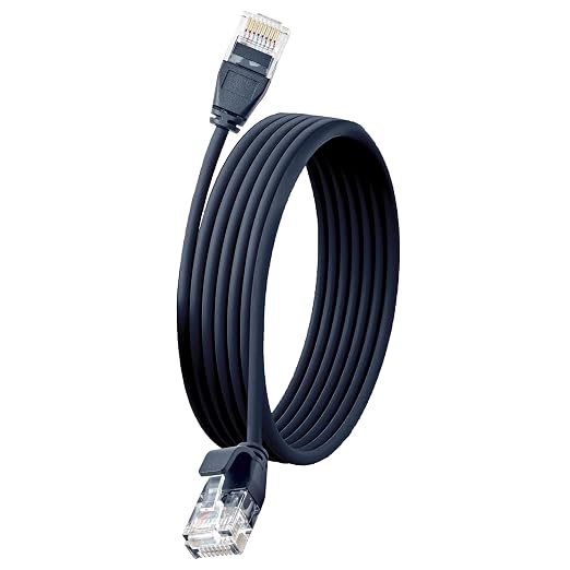 Plusivo Cat 6A Ethernet Cable 25 ft AWG 34 by Plusivo