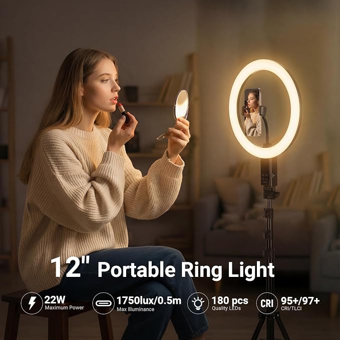 NEEWER 12" Selfie Ring Light - Image 2