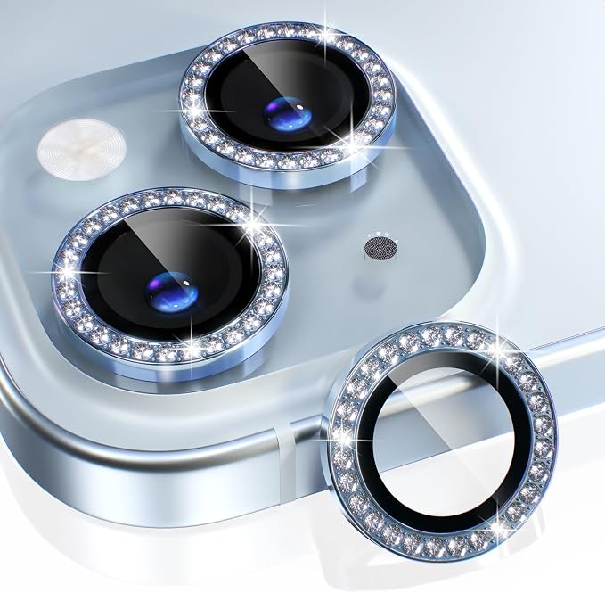 Choiche Compatible for iPhone 15 /iPhone 15 Plus Camera Lens Protector Bling by Choiche