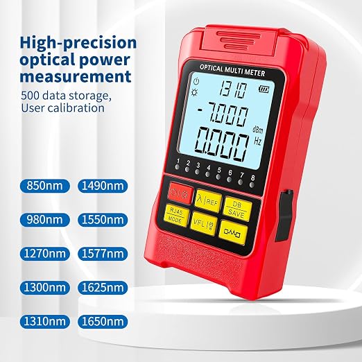 Portable 5-in-1 Fiber Optic Cable Tester - Image 3