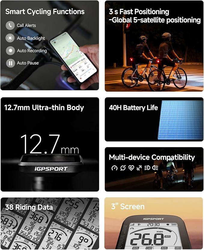 iGPSPORT BSC100MAX GPS Bike Computer - Image 2