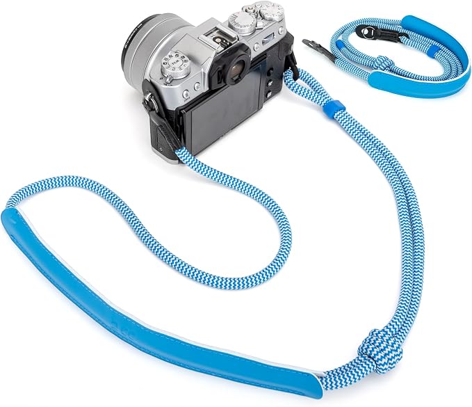 128cm Adjustable Vintage Braided Rope Camera Neck Shoulder Strap by JJC
