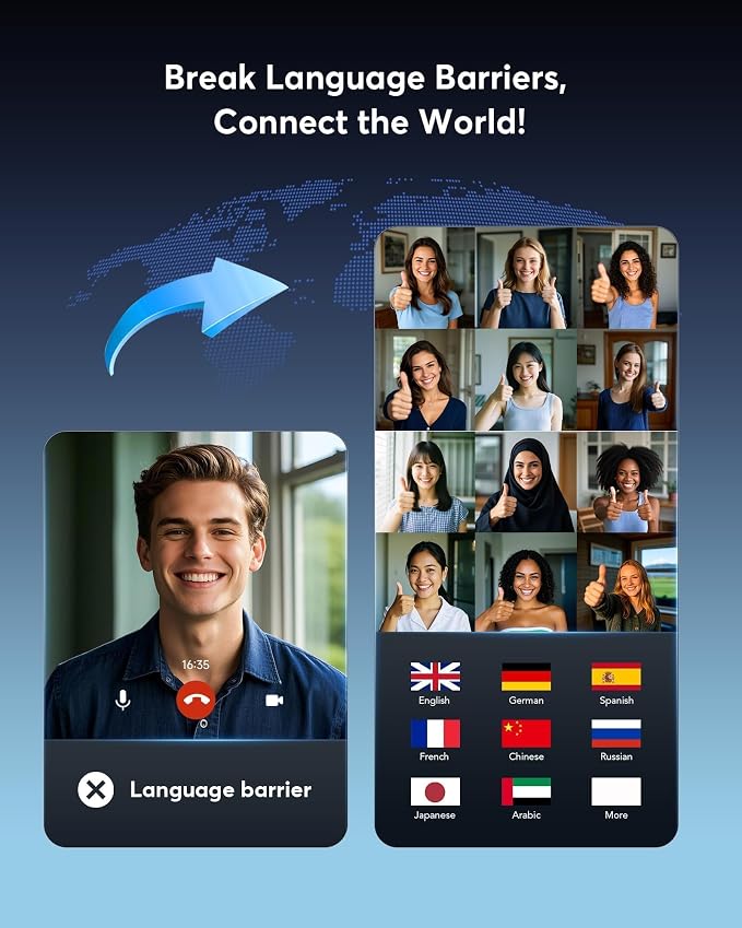 Paekole AI Translation Earbuds Real Time - Image 3
