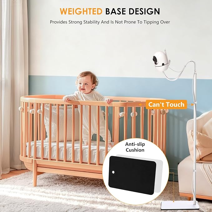 Baby Monitor Floor Stand Holder Compatible - Image 5