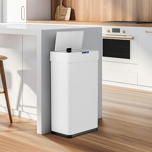 Sensor Trash Can, Touchless Motion Sensor Trash Bin, Smart Automatic Garbage Can - Image 8