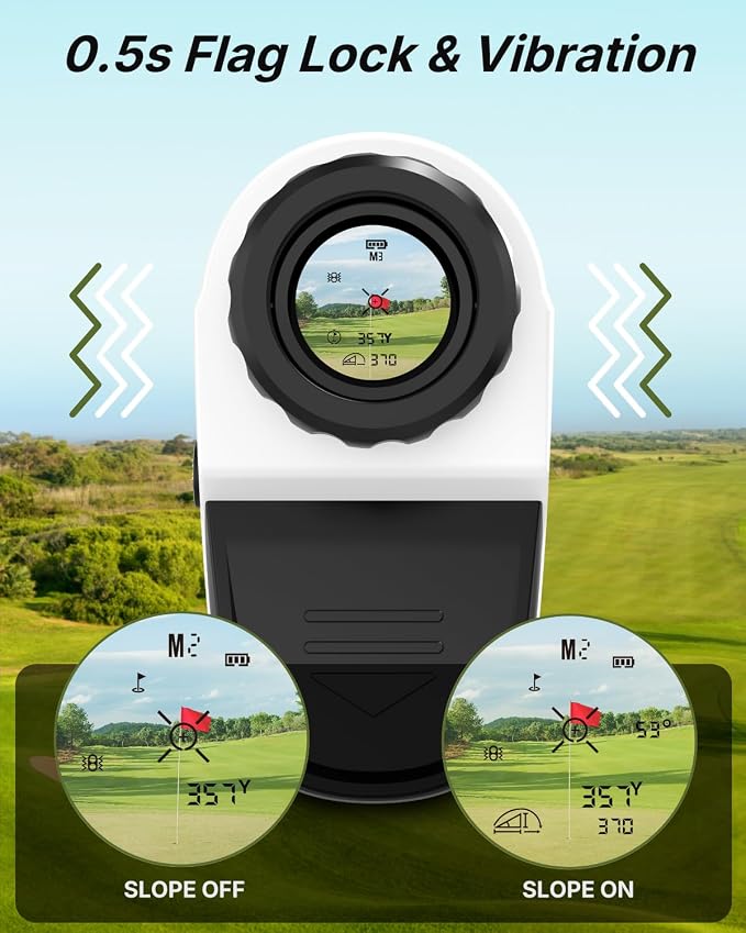 WOSPORTS Golf Rangefinder with Slope - Image 4
