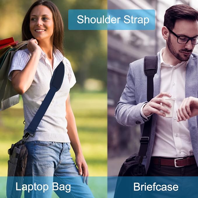 Shoulder Strap, Durable 55" Universal Replacement Laptop Shoulder Strap - Image 7