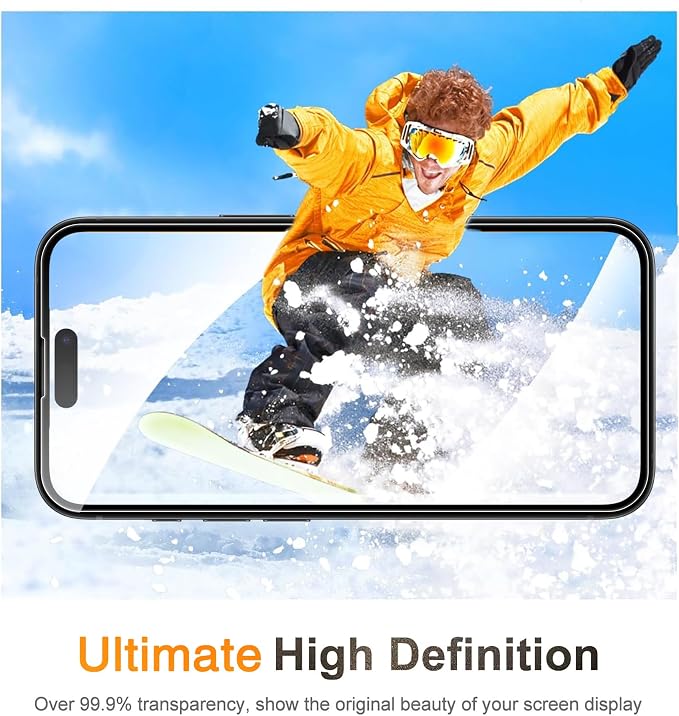Wiaocit 3 Pack Tempered Glass Screen Protector - Image 7