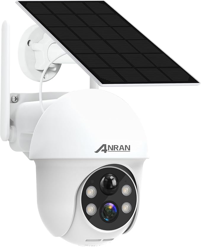 ANRAN Security Camera Wireless Outdoor, 2K Solar Outdoor Camera by ANRAN