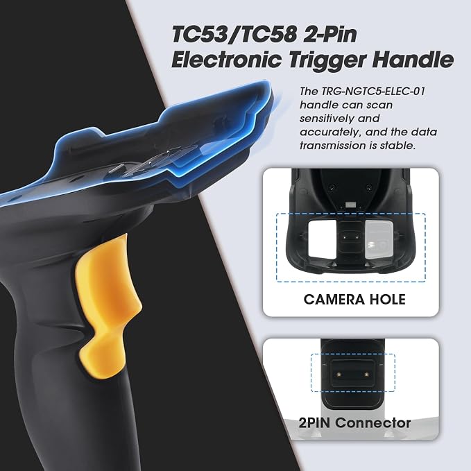 TC53 Trigger Handle for Zebra TC53 TC58 Handheld Barcode Scanner Mobile Computer - Image 3