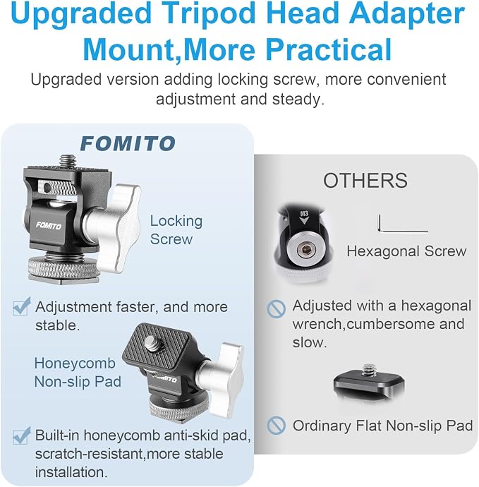 FOMITO Metal Camera Monitor Mount - Image 5