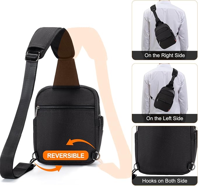 Cwatcun Camera Sling Bag Crossbody Small Camera Case, Lightweight - Image 7