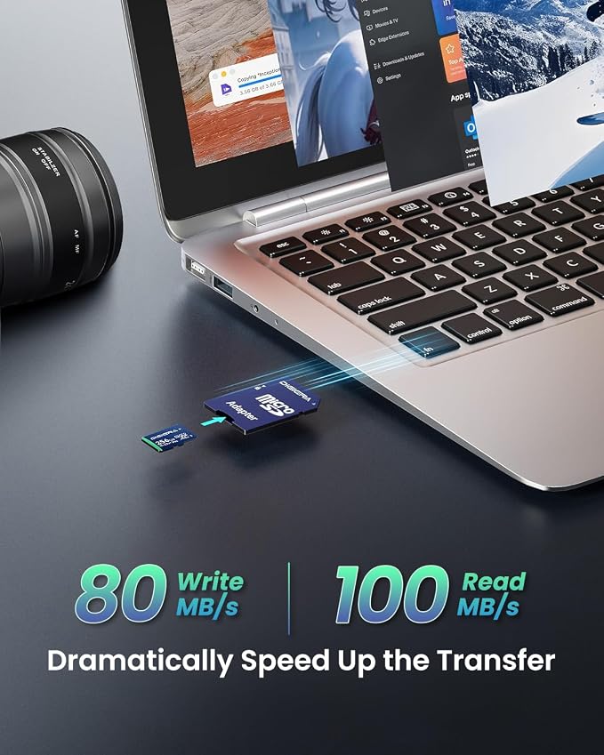 DIGIERA 256GB CT100 microSDXC UHS-I Memory Card - Image 2