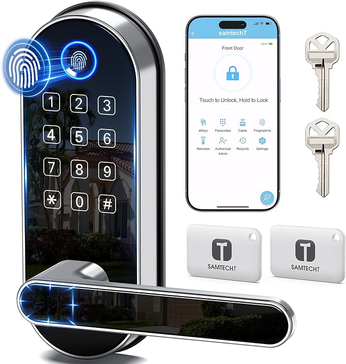 Bluetooth Fingerprint Smart Lock by SamtechT