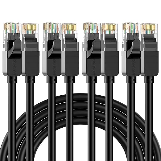Cat 6 Ethernet Cable 15 ft, Indoor/Outdoor High Speed 10Gbps Internet Cable by Unknown