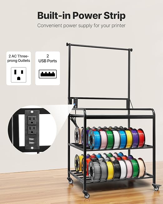 VEVOR 3D Printer Filament Storage Rack - Image 6
