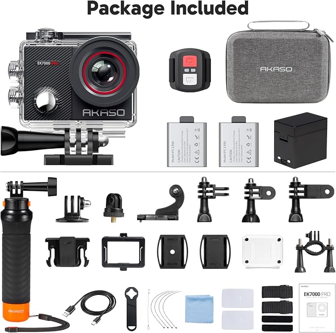 AKASO EK7000 Pro 4K30 Action Camera - Image 9