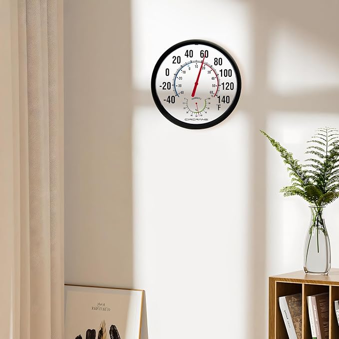 Circrane 13.25 Inch Round Thermometer - Image 8
