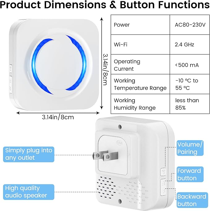 Wireless Doorbell Chime Extender - Image 7