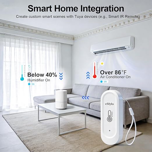 eMylo Wireless Temperature Humidity Sensor RTH08 - Image 5