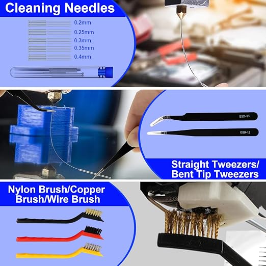 3D Printer Tool Kit, Removal Tools, Digital Caliper, Cutting Mat, Carrying Case - Image 5