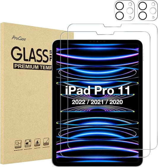 ProCase 2+2 Pack Screen Protector by ProCase