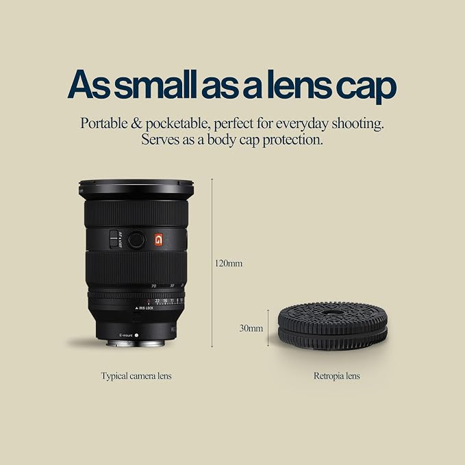 Retropia Repurposed Disposable Camera Mirrorless Lens | Unlimited Instant - Image 5