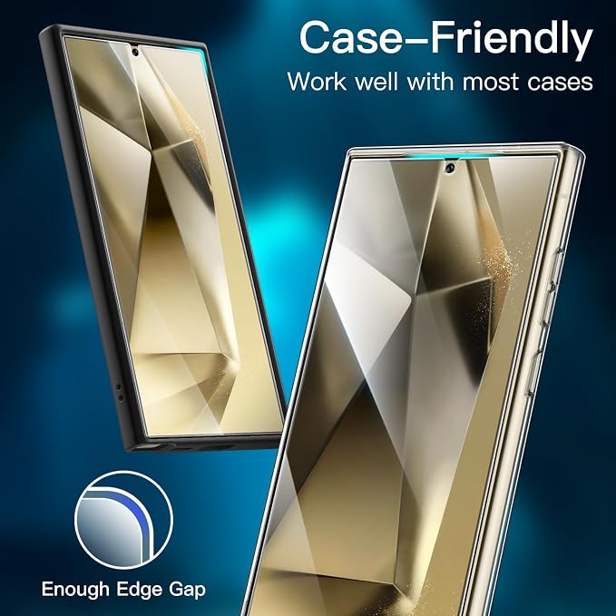 JETech Screen Protector for Samsung Galaxy S24 Ultra 5G 6.8-Inch - Image 7