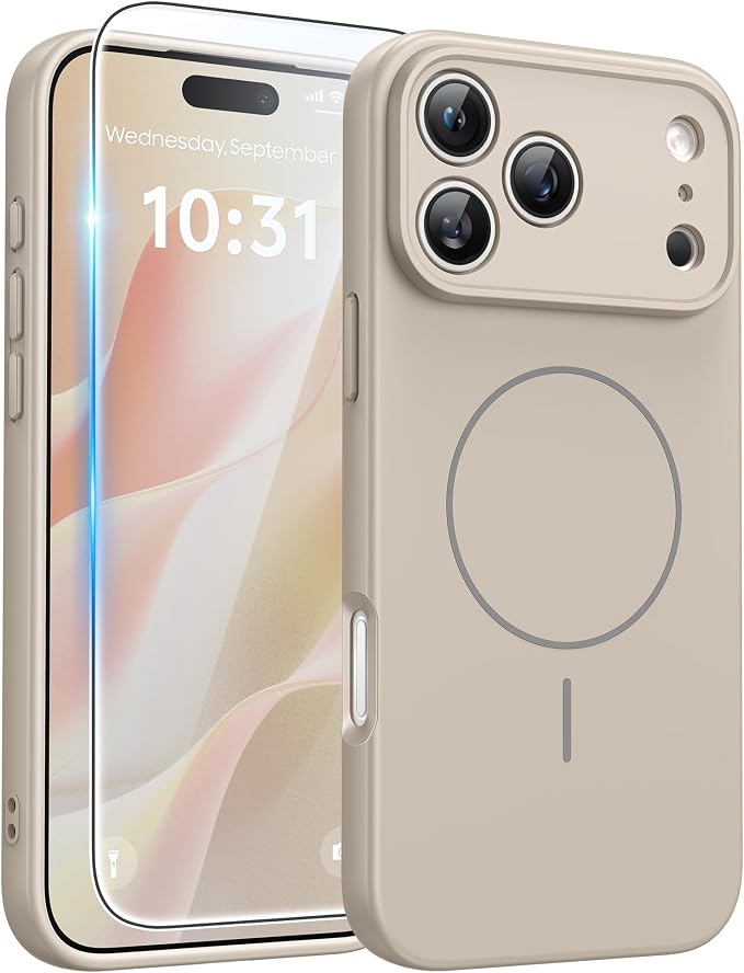 FNTCASE for iPhone 17 Pro Case: Integrated Silicone Phone Cases by FNTCASE