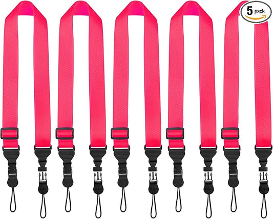 FIEIL 5 Pack Nylon iPad Strap, Adjustable Camera Neck Strap, Comfortable by FIEIL