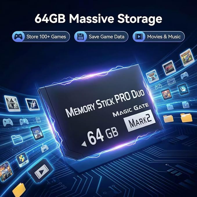 High-Speed 64GB Memory Stick Pro Duo Mark2 - Image 3