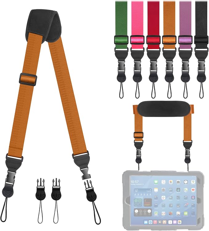 Universal Shoulder Strap, Removable Neoprene Padded Camera Strap, Adjustable by OIAWH
