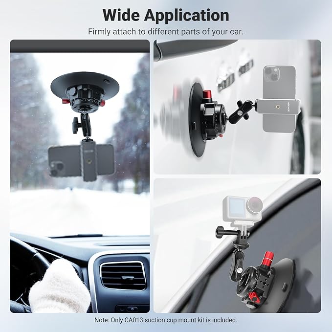 NEEWER 6" Suction Cup Camera Mount - Image 4