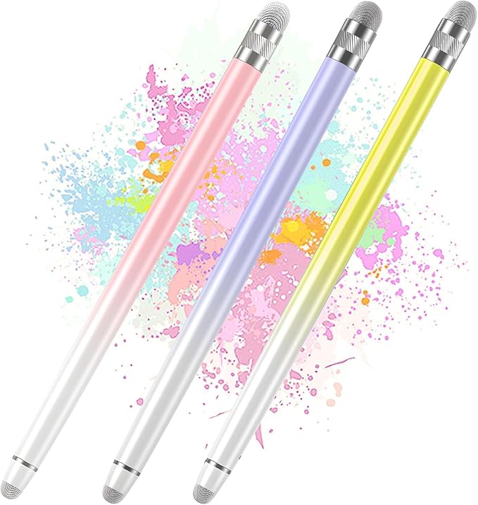 Bopomofo 3PCS Stylus Pen for Touchscreen, Stylus Pen for iPhone/iPad/Tablet by Bopomofo