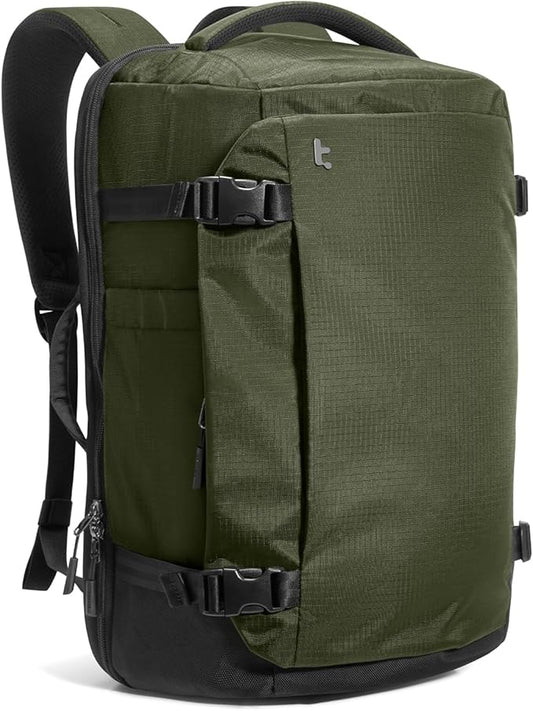 tomtoc Travel Backpack 28L, TSA Friendly Flight Approved Carry-on Luggage by tomtoc