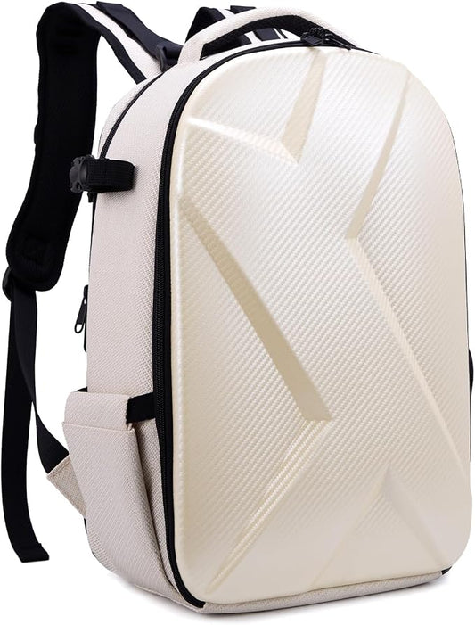 Camera Backpack Hard Shell Imitation Carbon Fiber DSLR, Waterproof Shockproof by Unknown
