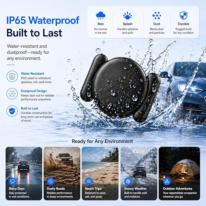 GPS Tracker for Vehicles, Magnetic Waterproof Car Tracker, No Monthly fees - Image 5