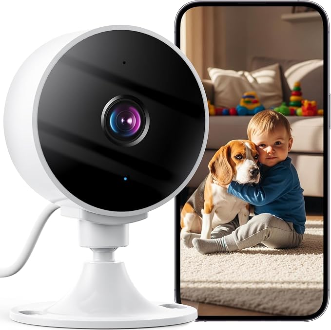 2K Wireless Cameras for Home Security Camera, Pet Camera Indoor by Unknown