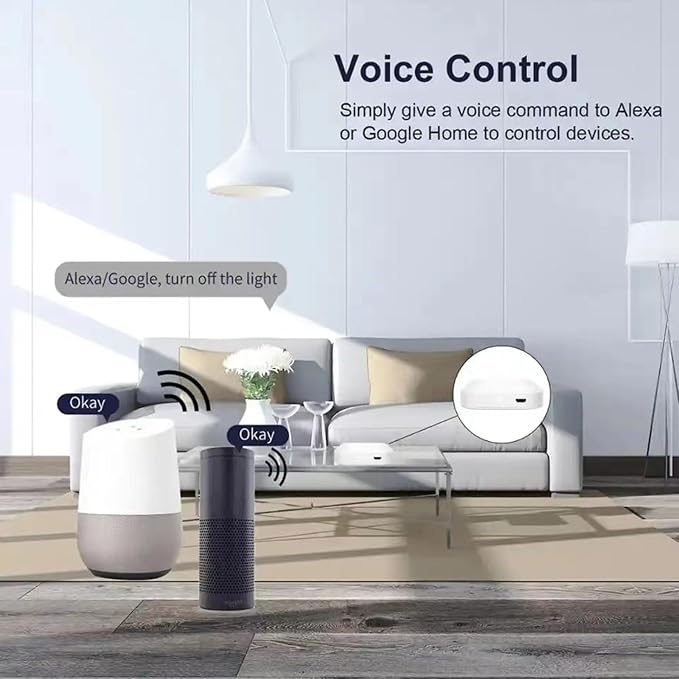 ZigBee Hub WiFi & Bluetooth Dual Mode Gateway, Tuya Smart Bridge Wireless - Image 3