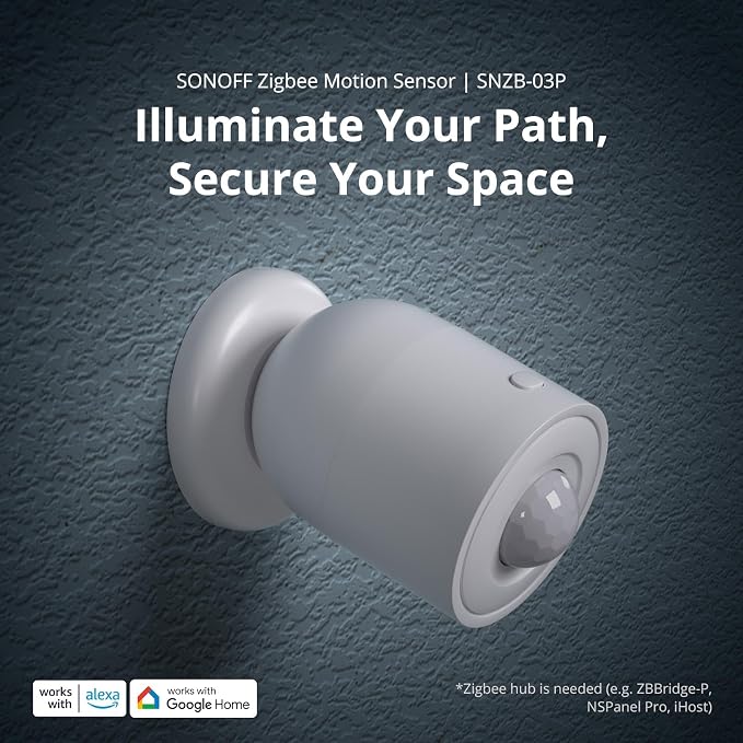 SONOFF SNZB-03P Zigbee Motion Sensor, 3-Year Battery Life, - Image 2