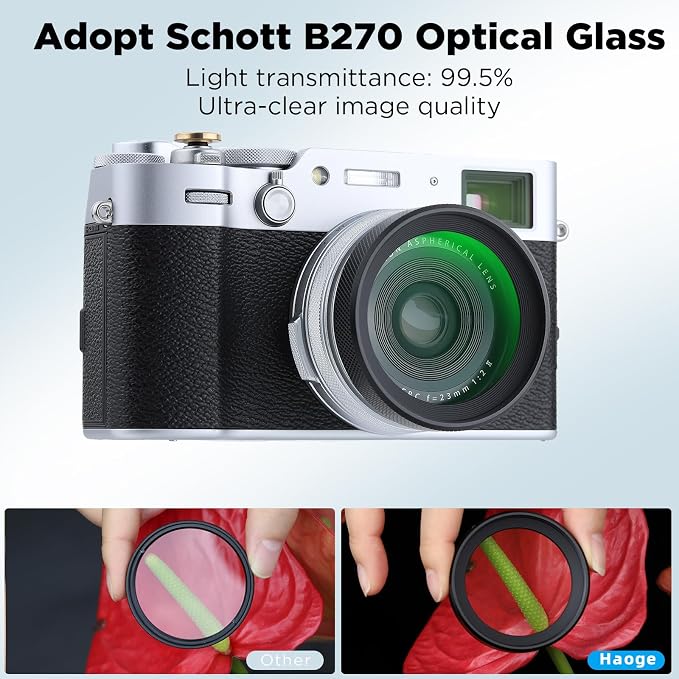 Haoge LUV-X54B Metal Lens Hood - Image 3